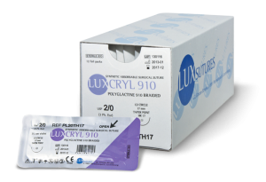 Nici wchłanialne LUXCRYL 910 12 szt. LUXsutures