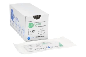 Nici niewchłanialne LUXAMID 12 szt. LUXsutures
