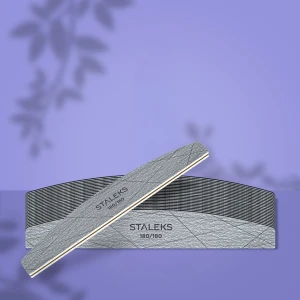 Mineralny pilnik do paznokci półksiężyc STALEKS SMART 40 180/180