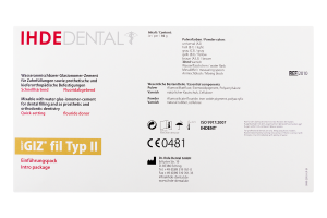 GIZ fil Typ II Zestaw 10 g x 5 szt. + 30 ml IHDE DENTAL