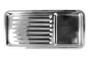 Tacka metalowa rowkowana 180 x 80 x 15 mm