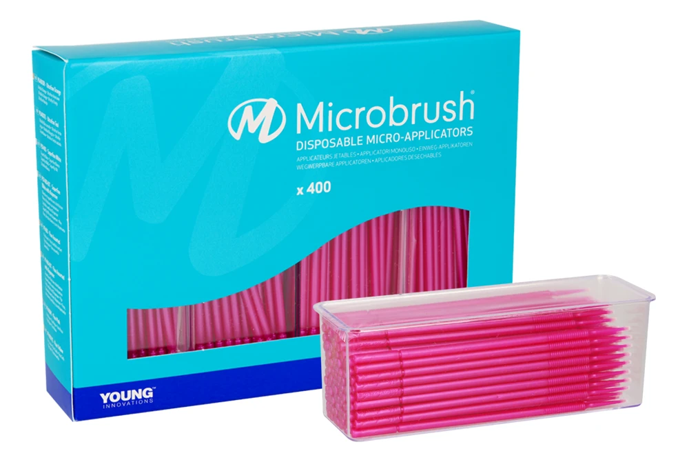 MicroBrush_400szt_Young_Innovations_rozowe.webp